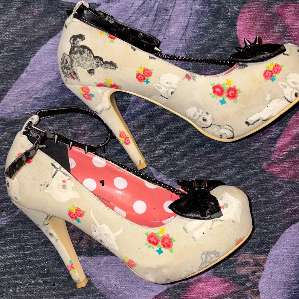Vintage Iron Fist Lil Bo Peep Heels